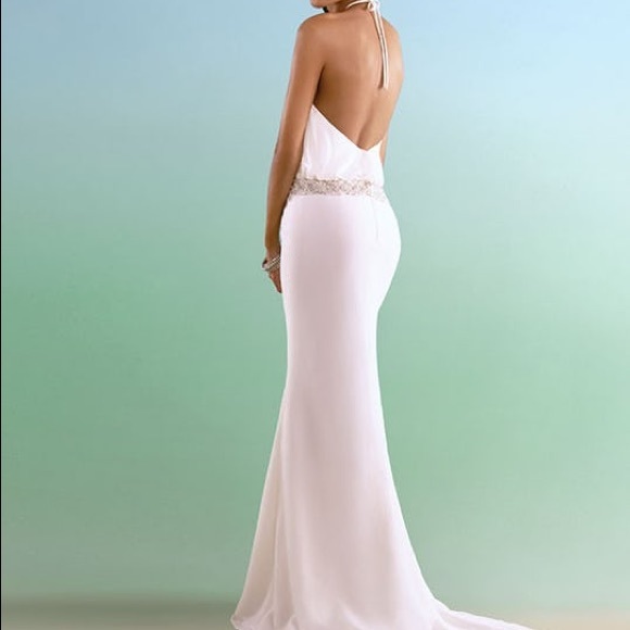 Alfred Angelo Wedding Dress Size 12 - Picture 2 of 2